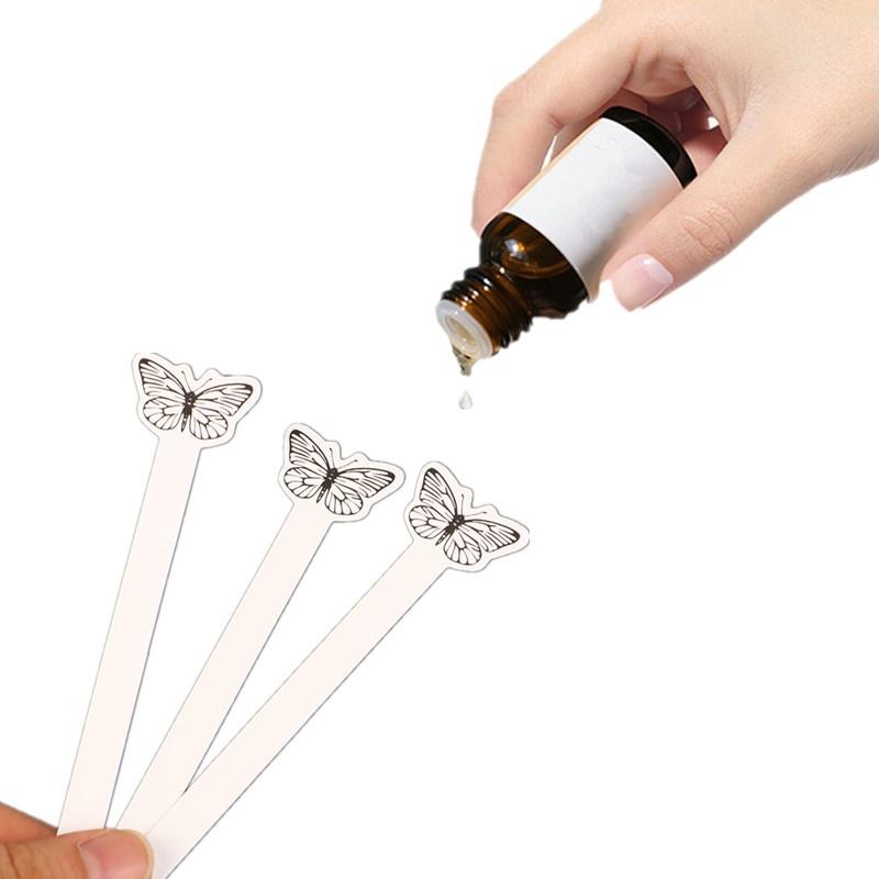 Fragrance World Perfume - 100Pcs Creative Butterfly Shape Testing Aromatherapy