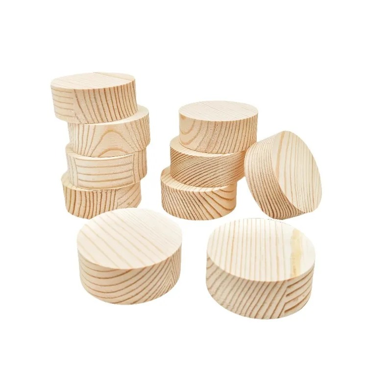 10 Unfinished Pine Wood Slices - Oud Wood Chip ulasan dan harga