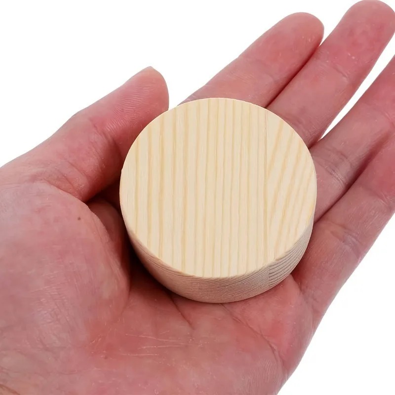 10 Unfinished Pine Wood Slices - Oud Wood Chip ulasan dan harga