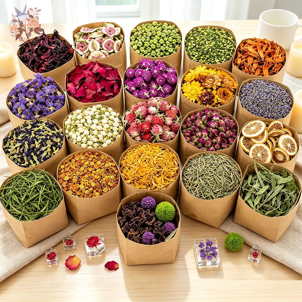 Dried Herbs Kit Flower Botanic - Perfume Fragrance Soap ulasan dan harga
