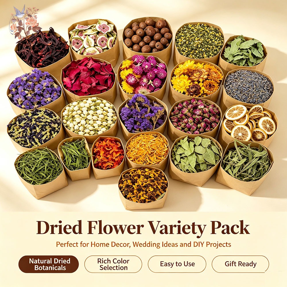 Dried Herbs Kit Flower Botanic - Perfume Fragrance Soap ulasan dan harga