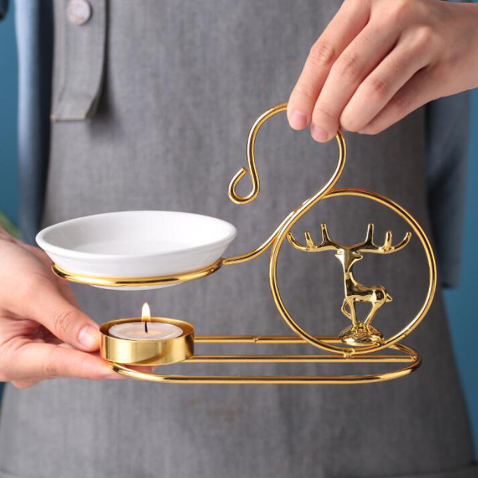 Modern Aromatic Oil Burner Dee - Perfume Fragrance Oils For Wax Melts ulasan dan harga