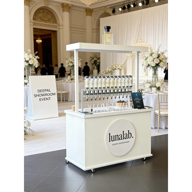 Design Desktop Stand Luxury Go - Perfume Fragrance Bar ulasan dan harga
